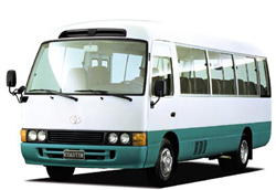 Thuê xe cưới Toyota Coaster24 chỗ