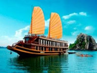 Du thuyền Hạ Long trên tàu Heritage Cruises 2 ngày 1 đêm