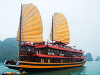 Du thuyền Hạ Long trên tàu Oriental Sails 2 ngày 1 đêm