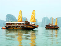 Du thuyền Hạ Long trên tàu An Nam Junk 3 ngày 2 đêm