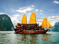 Du thuyền Hạ Long trên tàu Victory Junk 3 ngày 2 đêm