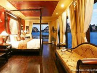 Du thuyền Hạ Long trên tàu Violet Junk 3 ngày 2 đêm